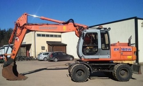 Product picture FIAT - HITACHI EX165W EXCAVATOR SERVICE REPAIR MANUAL - DOWNLOAD!
