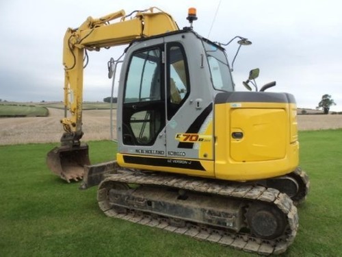 Product picture NEW HOLLAND E70BSR MINI EXCAVATOR SERVICE REPAIR MANUAL DOWNLOAD
